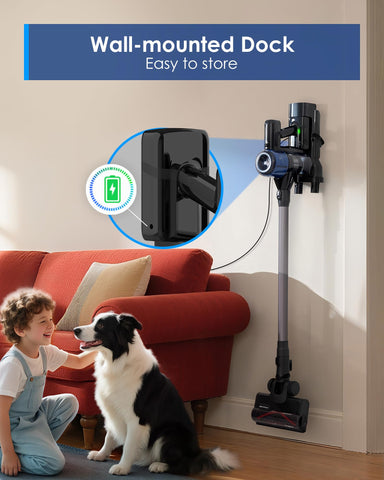 Tineco Pure ONE S30 6-stage filtration traps fine dust particles.