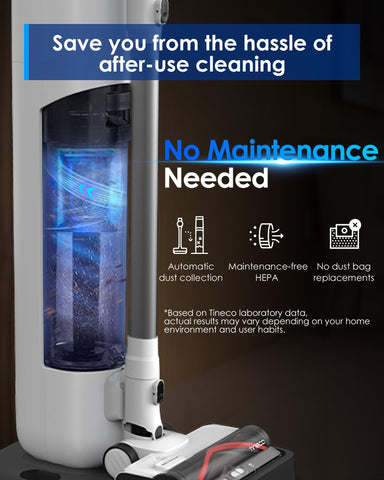 Tineco Pure One Station 5 full path self cleaning maintains efficiency