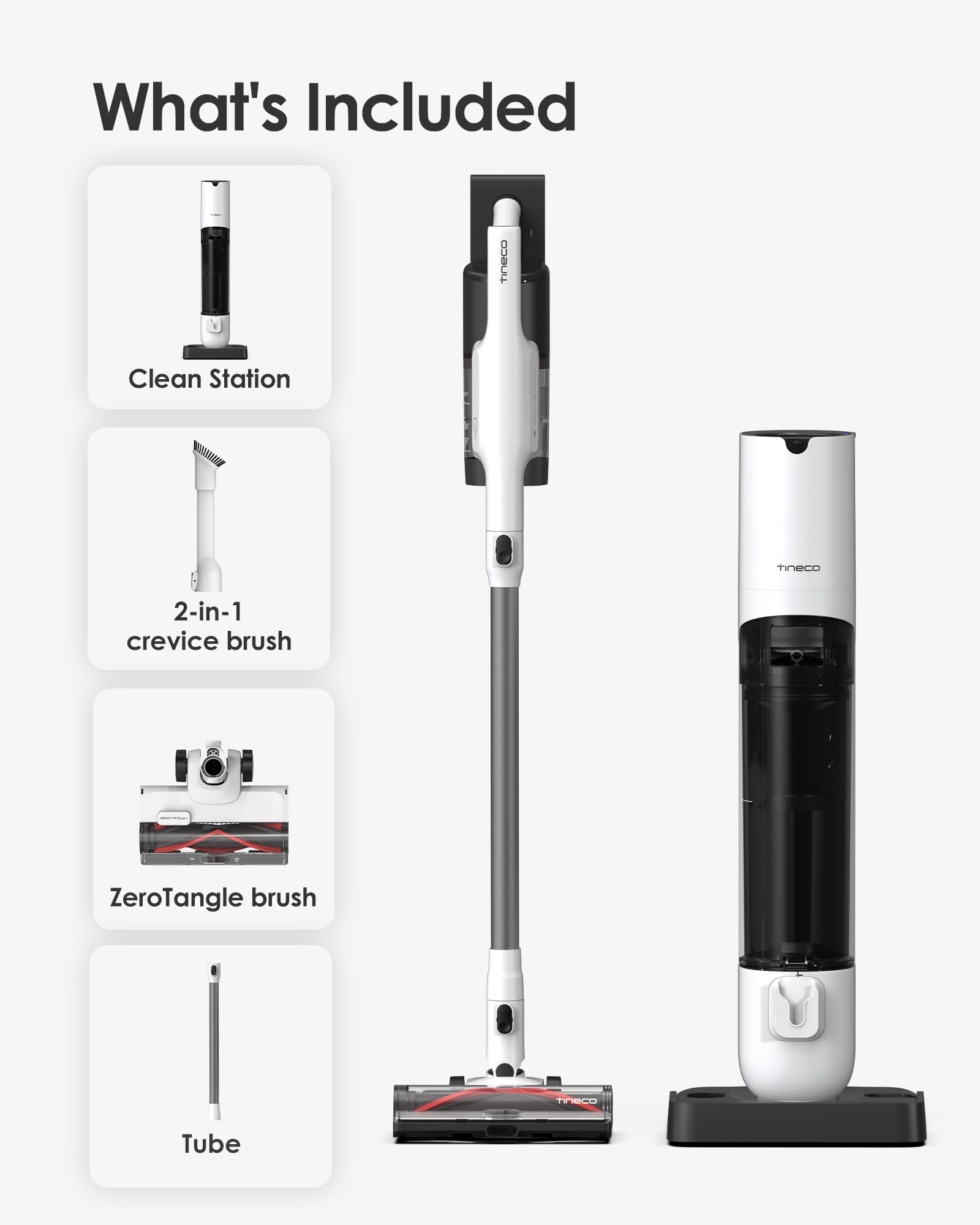 Tineco Pure One Station 5 modern design and quiet operation for homes