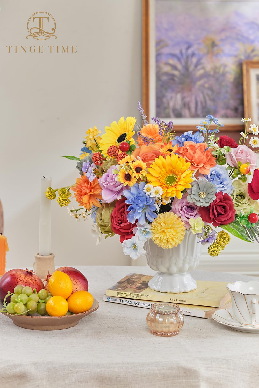 TINGE TIME rainbow-colored box set adds versatile color to any space