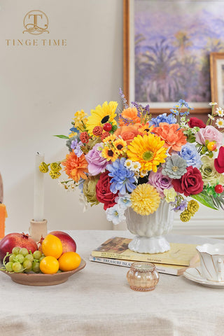 TINGE TIME rainbow-colored box set adds versatile color to any space