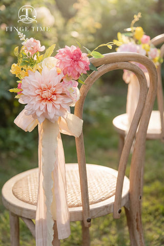 TINGE TIME baby shower decor flowers to enhance centerpieces.