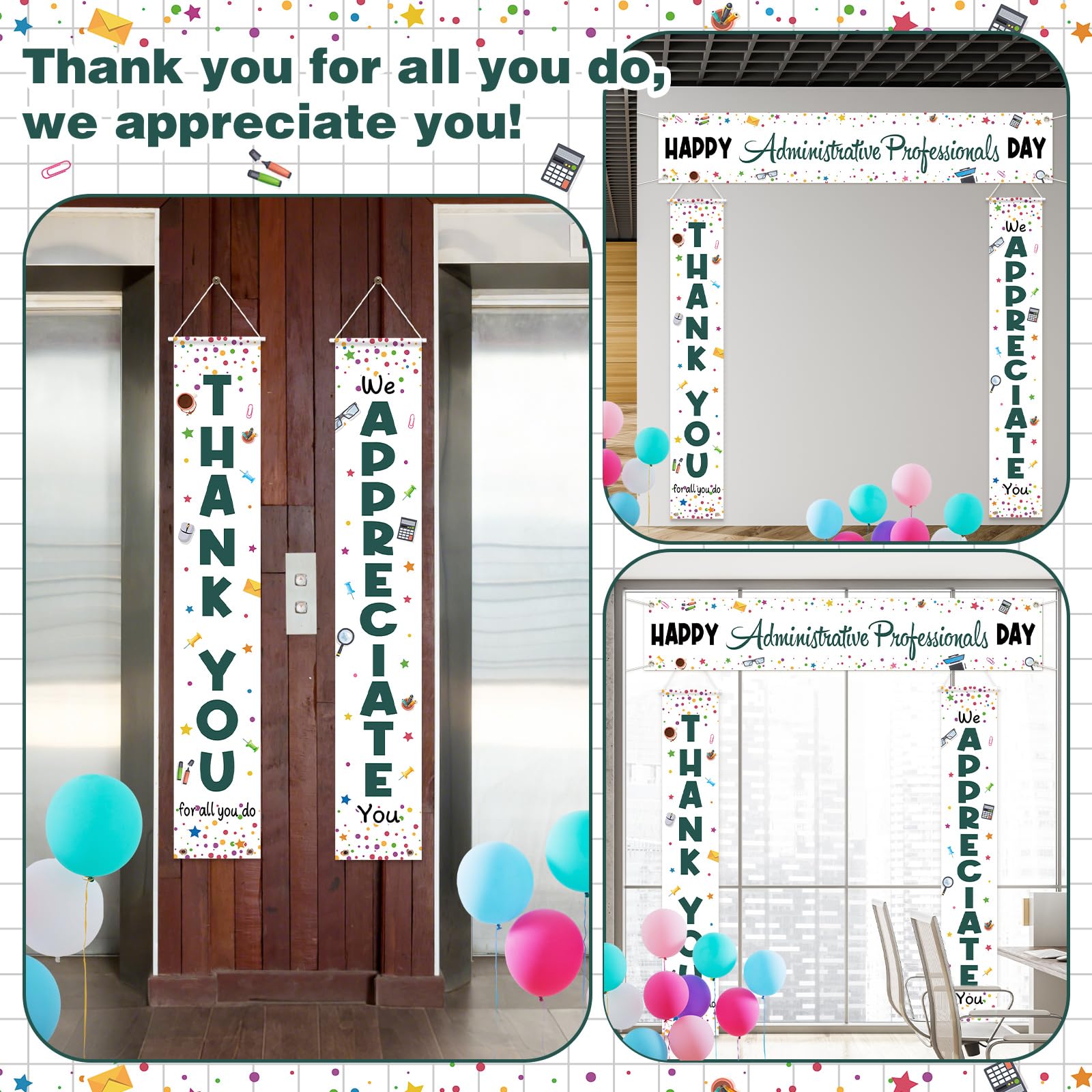 Tingjoo durable polyester banner for indoor and light outdoor use.