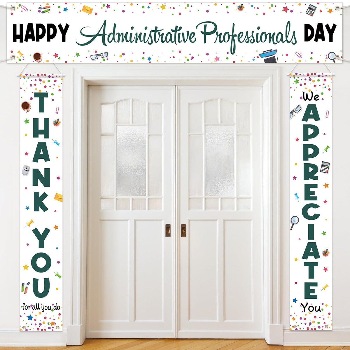 Tingjoo Happy Administrative Professionals Day banner for office celebrations.