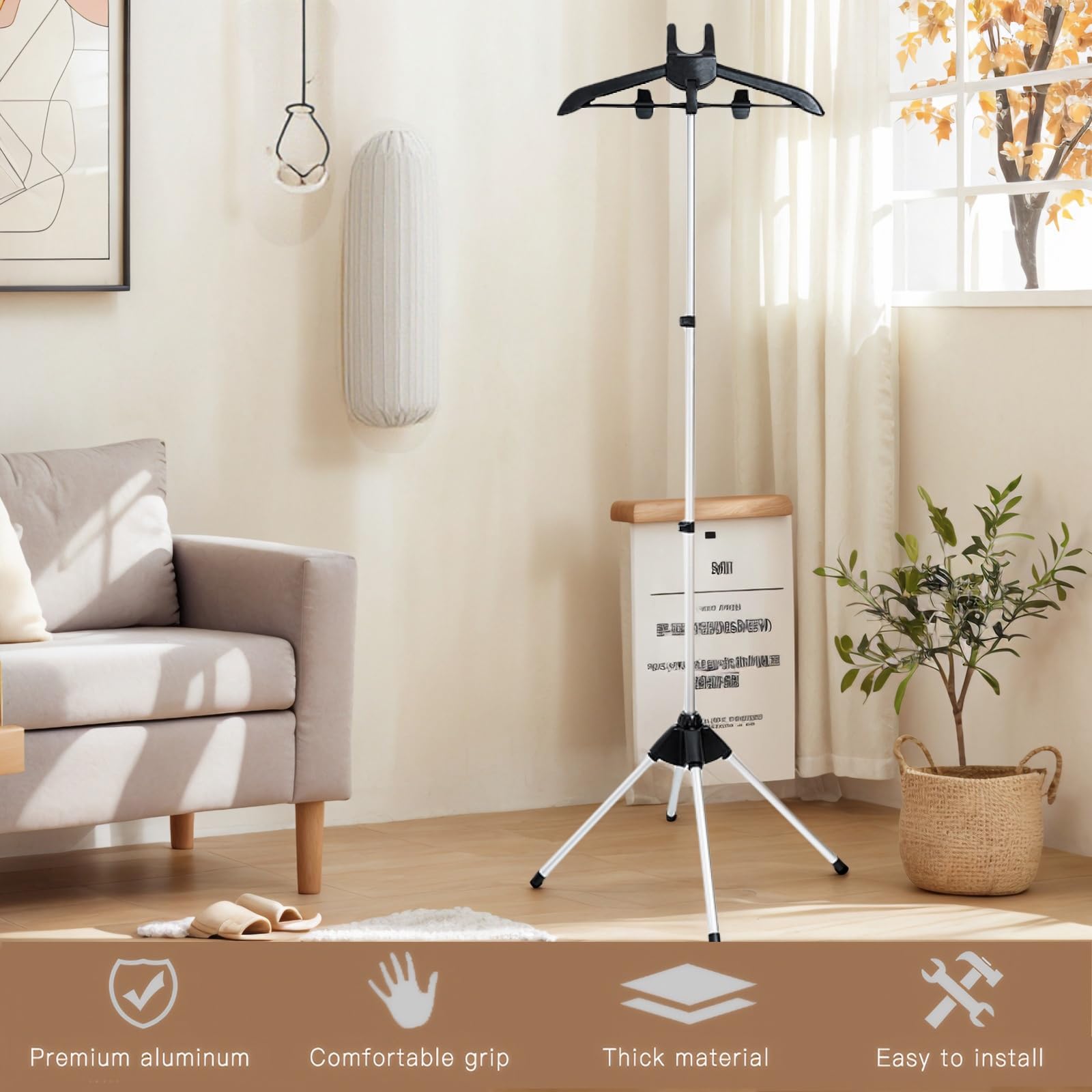Tingtio lightweight steamer rack provides stable support