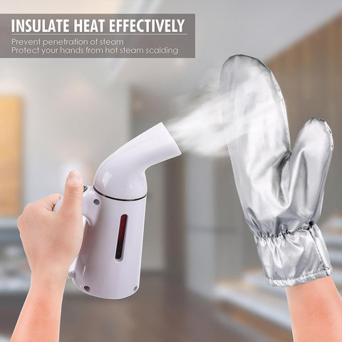 Tingtio heat-resistant steaming gloves for safe handling while steaming.