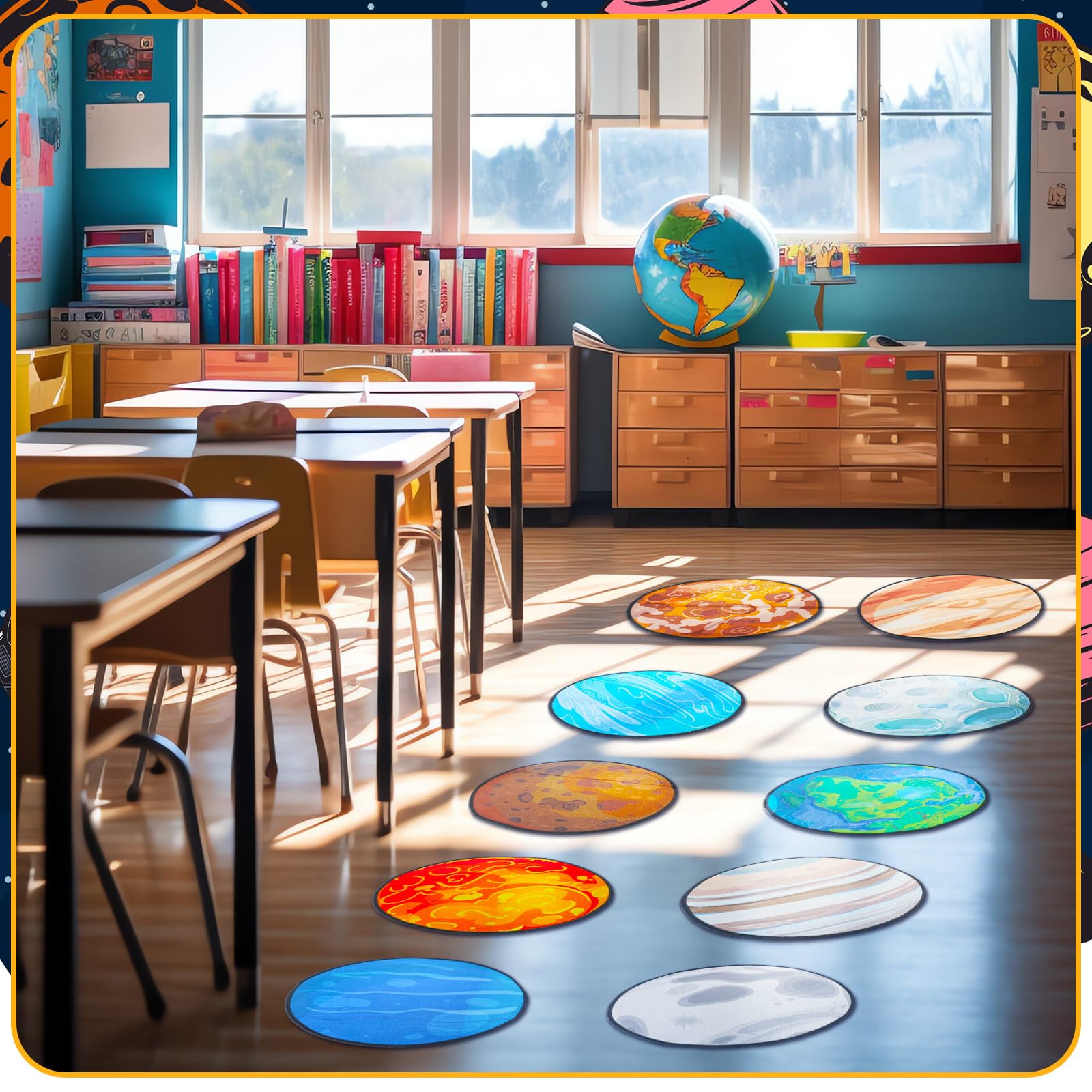 Tinideya classroom cushions for activities: durable, flexible surface for learning corners.