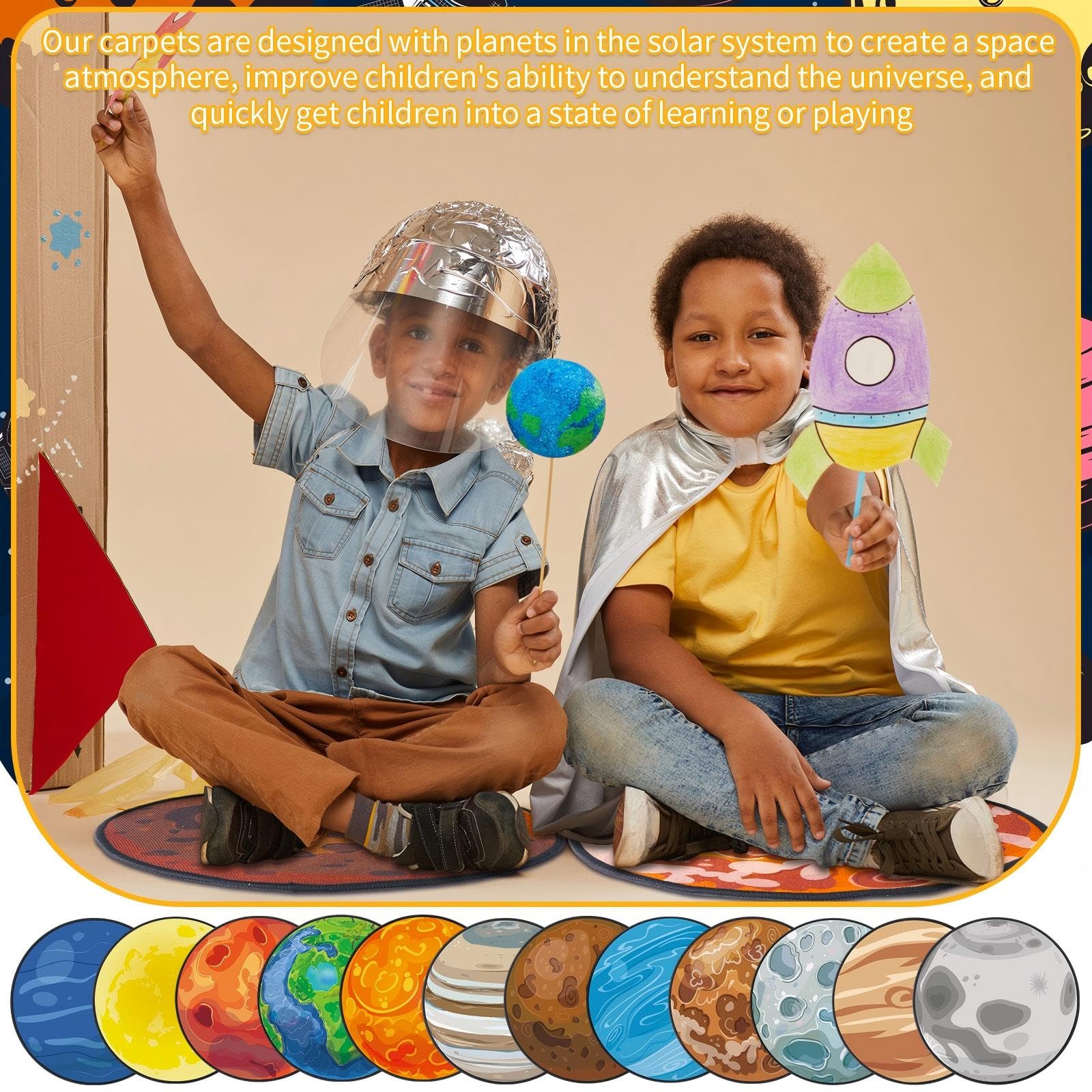 Tinideya educational space design mat: engaging visuals to boost interaction during lessons.