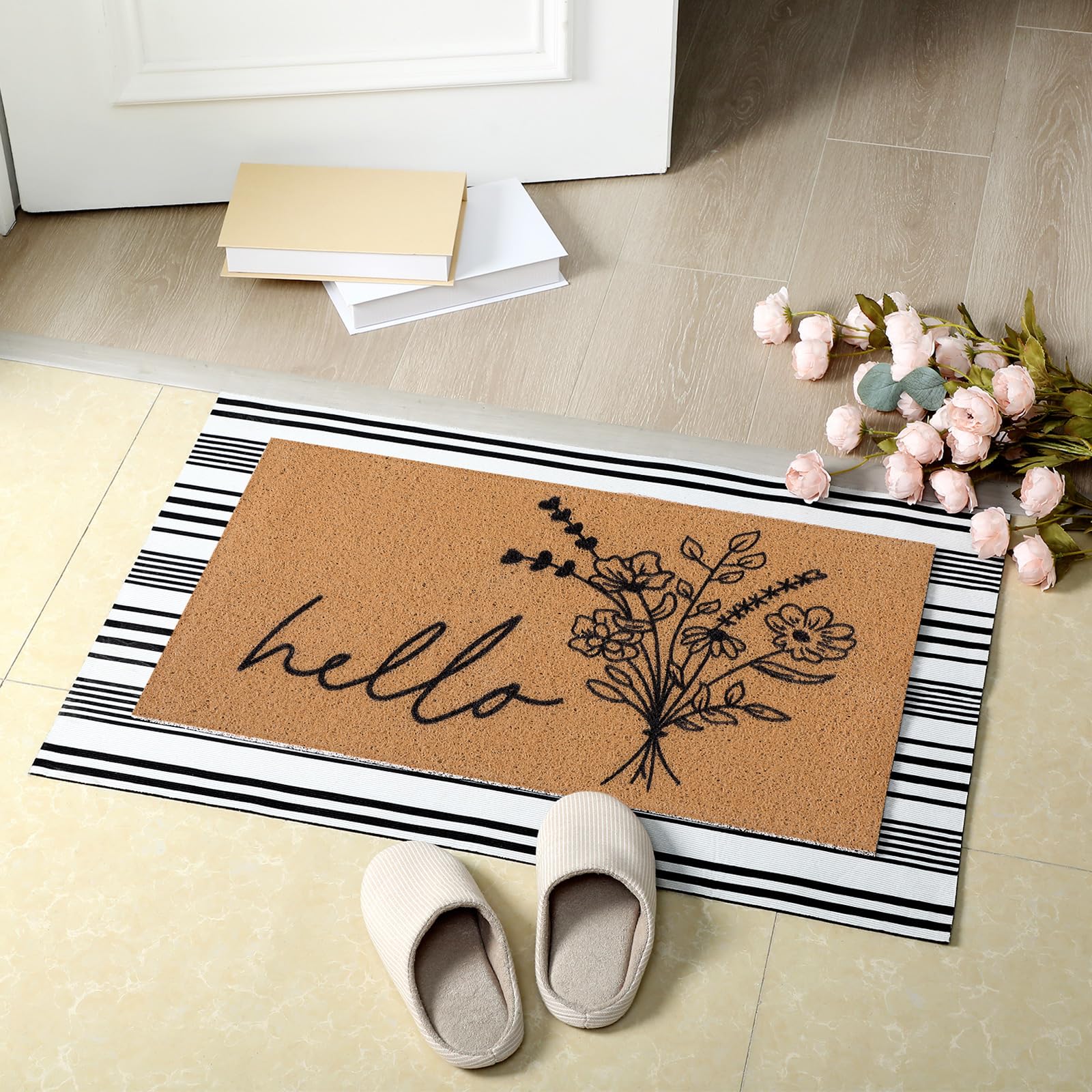Tinideya Front porch entrance decor with inviting style