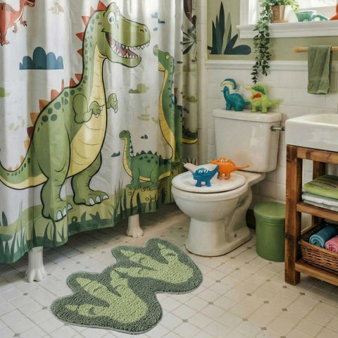 Tinideya microfiber texture dries feet quickly after showers and baths