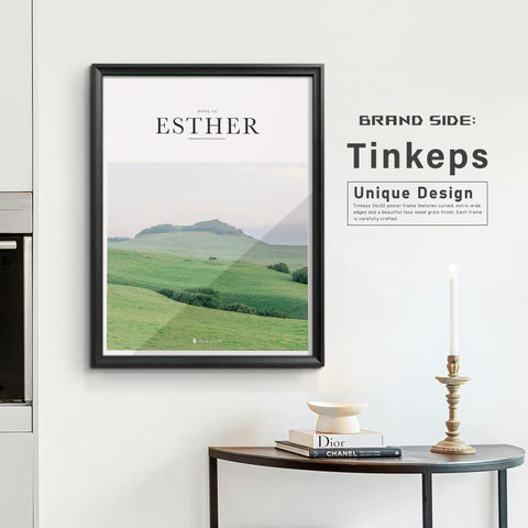 Tinkeps pre-installed hanging hardware enables quick setup
