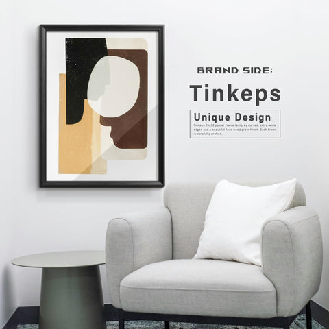Tinkeps frame supports horizontal or vertical wall mounting