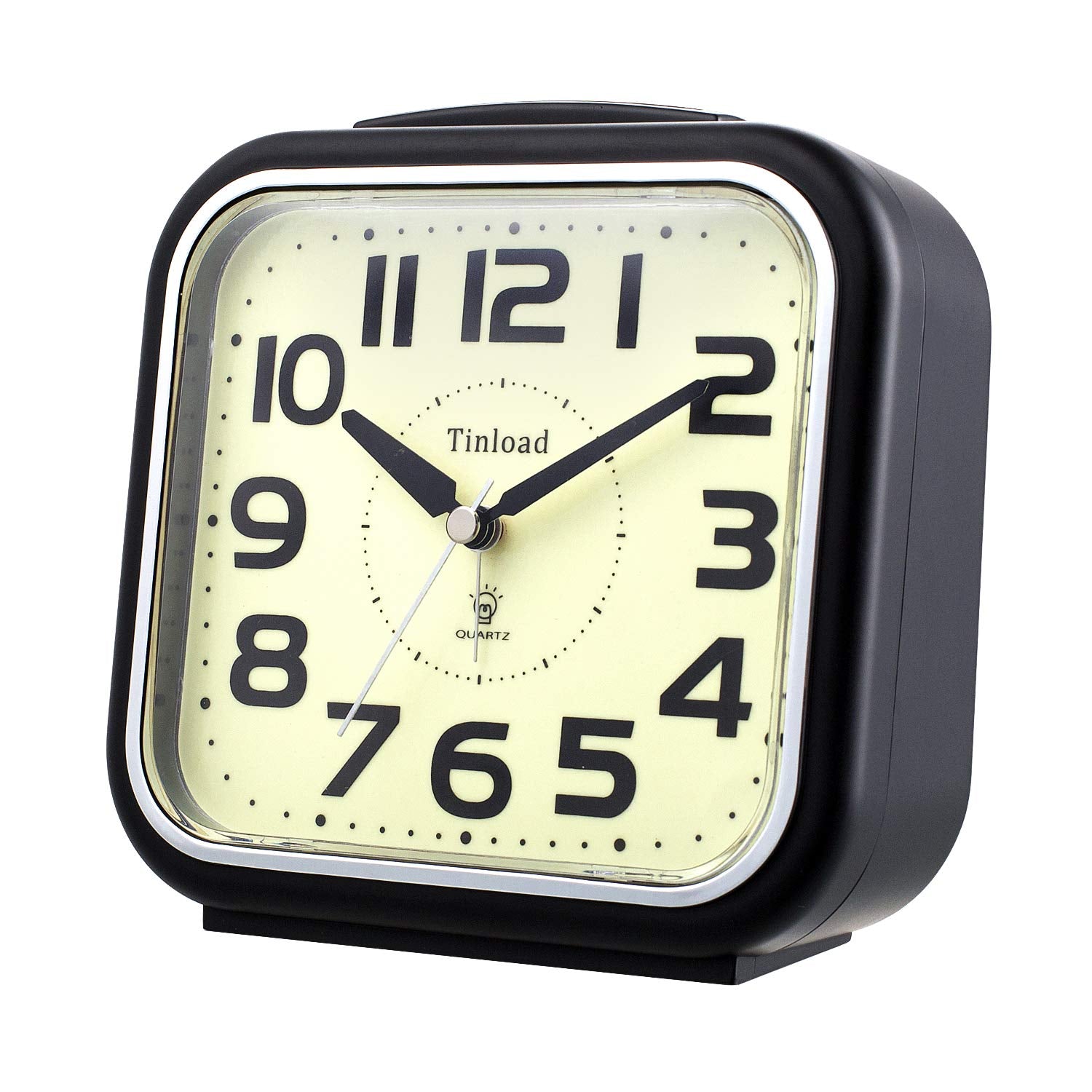 Tinload elder-friendly desk clock suitable for bedside or shelf