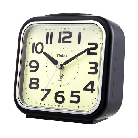 Tinload elder-friendly desk clock suitable for bedside or shelf