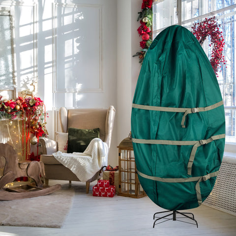 Tiny Tim Totes secure straps and cinch cords for snug wrap around decorations