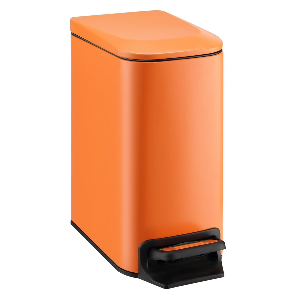 TIPGO 6L slim trash can with lid, ideal for tight spaces and odor control.