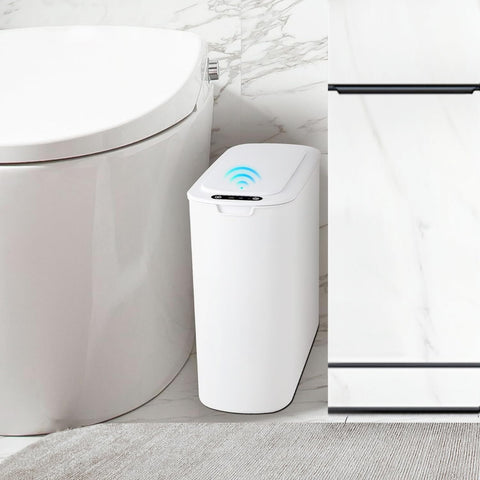 TIPGO automatic motion sensor trash can lid opening for hands-free, hygienic waste disposal