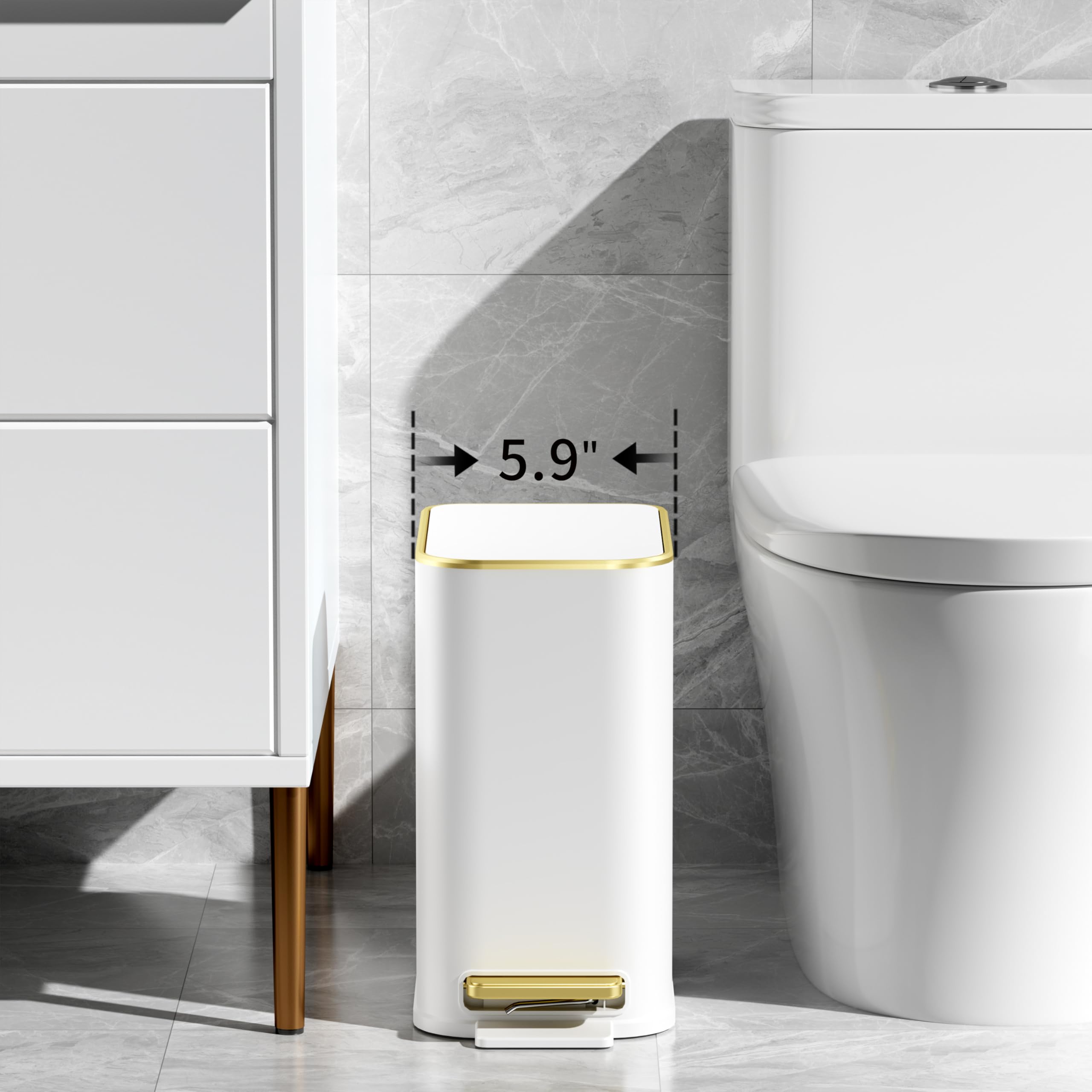 TIPGO compact design container helps maximize small room corners