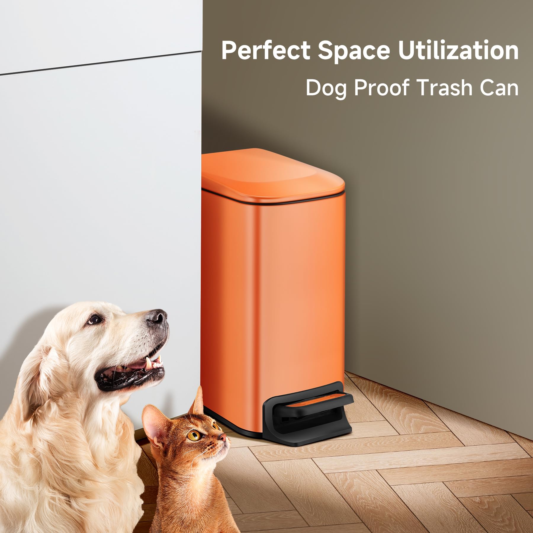 TIPGO odor-control lid minimizes smells in shared rooms.