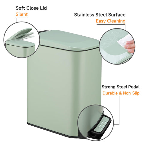 TIPGO odor-control lid keeps smells contained and pets out.