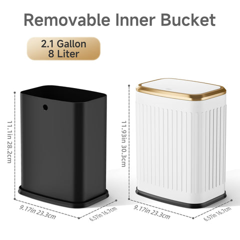 TIPGO lid seal keeps odors contained in living spaces