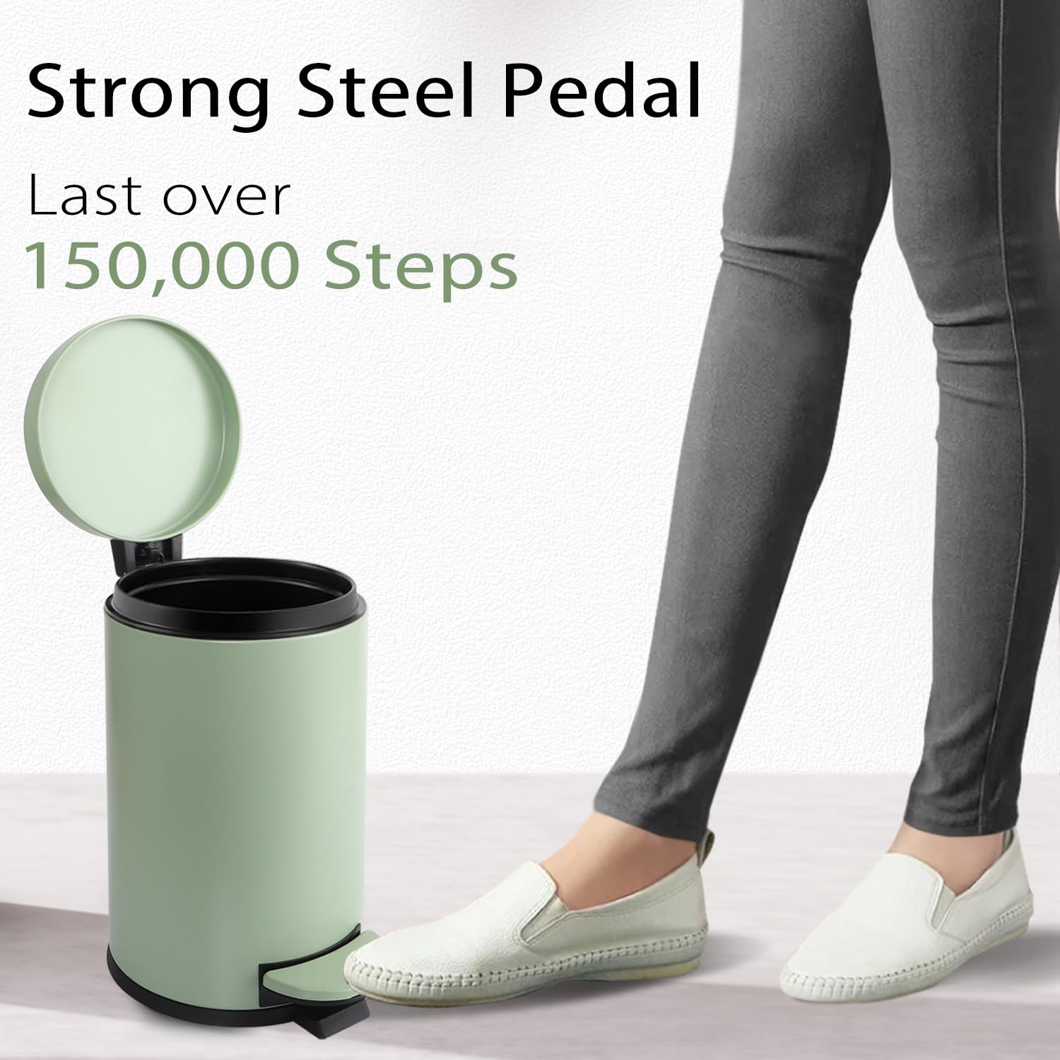 TIPGO odor seal lid contains smells in small spaces