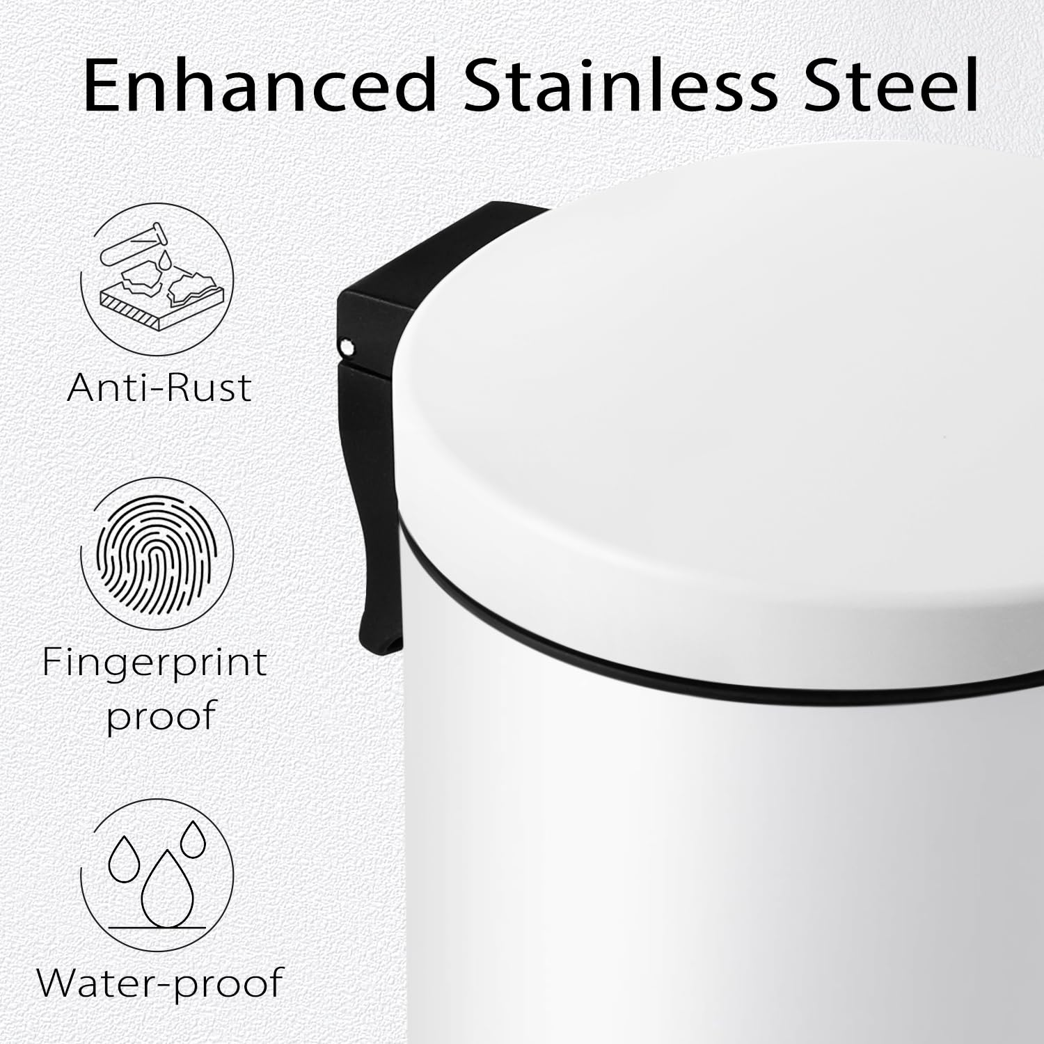 TIPGO odor-seal lid keeps smells contained in shared spaces