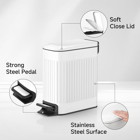 TIPGO durable step pedal offers smooth effortless operation.