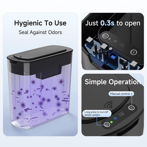 TIPGO touchless operation uses infrared sensor for convenience