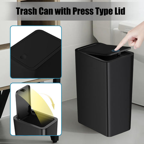 TIPGO odor-seal lid helps reduce smells in small rooms