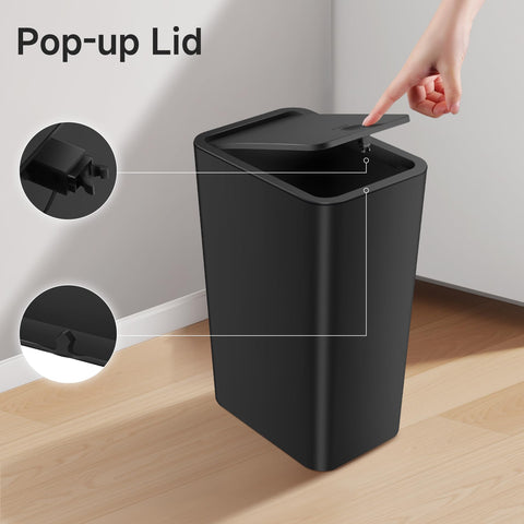 TIPGO odor-control lid keeps smells contained in small spaces
