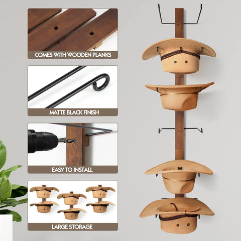 Tipsytree Easy drill-installation allows quick setup without bulky mounts.