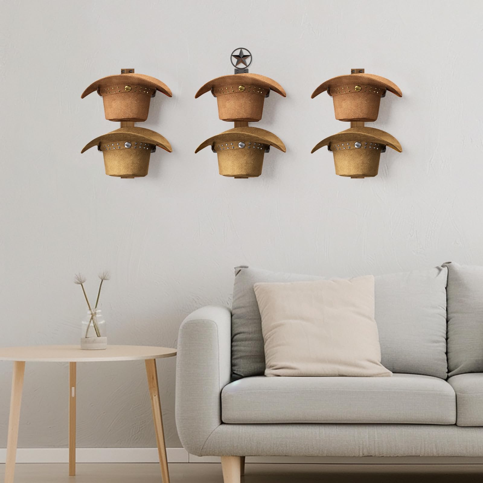 TIPSYTREE compact, space-saving wall rack perfect for small rooms.