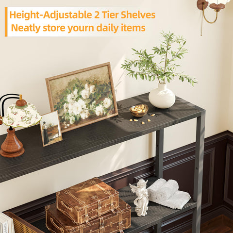 TIQLAB entry table placed in living room setup for organization