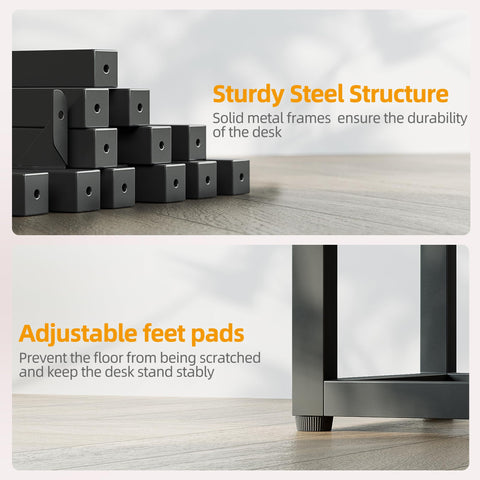 TIQLAB fast assembly console table ready in minutes