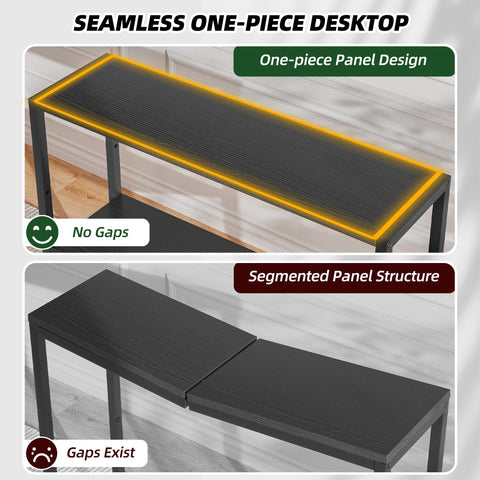 TIQLAB narrow hallway table fitting tight spaces with extra surface