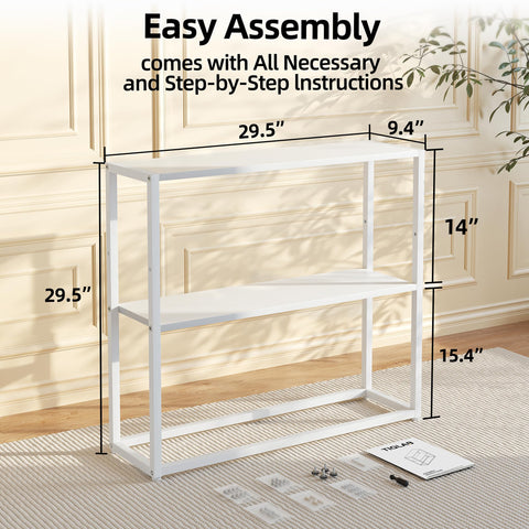 TIQLAB entry table shelves close-up highlighting FSC-certified wood quality