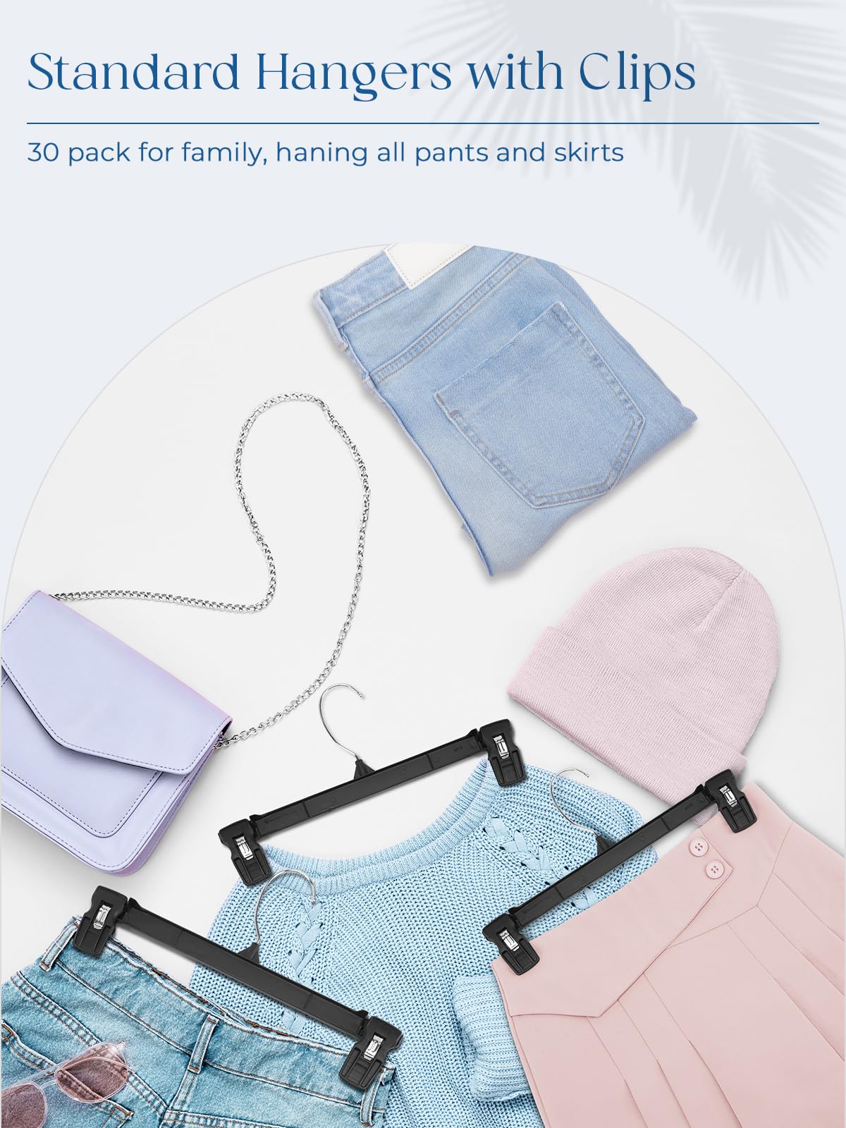 Titan Mall Smartor 30-pack value pack for versatile closet organization.