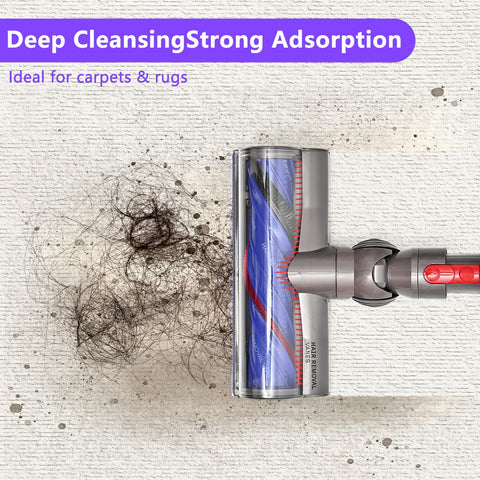 Tivcroxs 180-degree movement head glides around obstacles for seamless cleaning