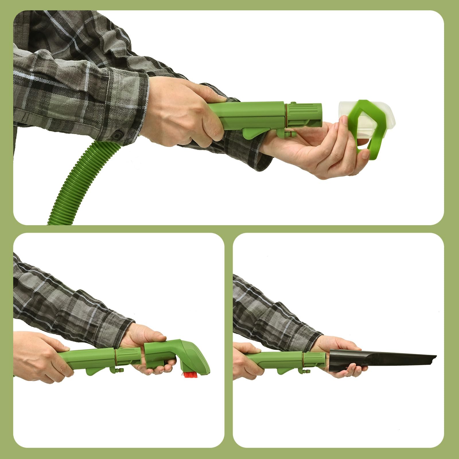 Tivcroxs self hose cleaning tool simplifies post-cleaning maintenance.