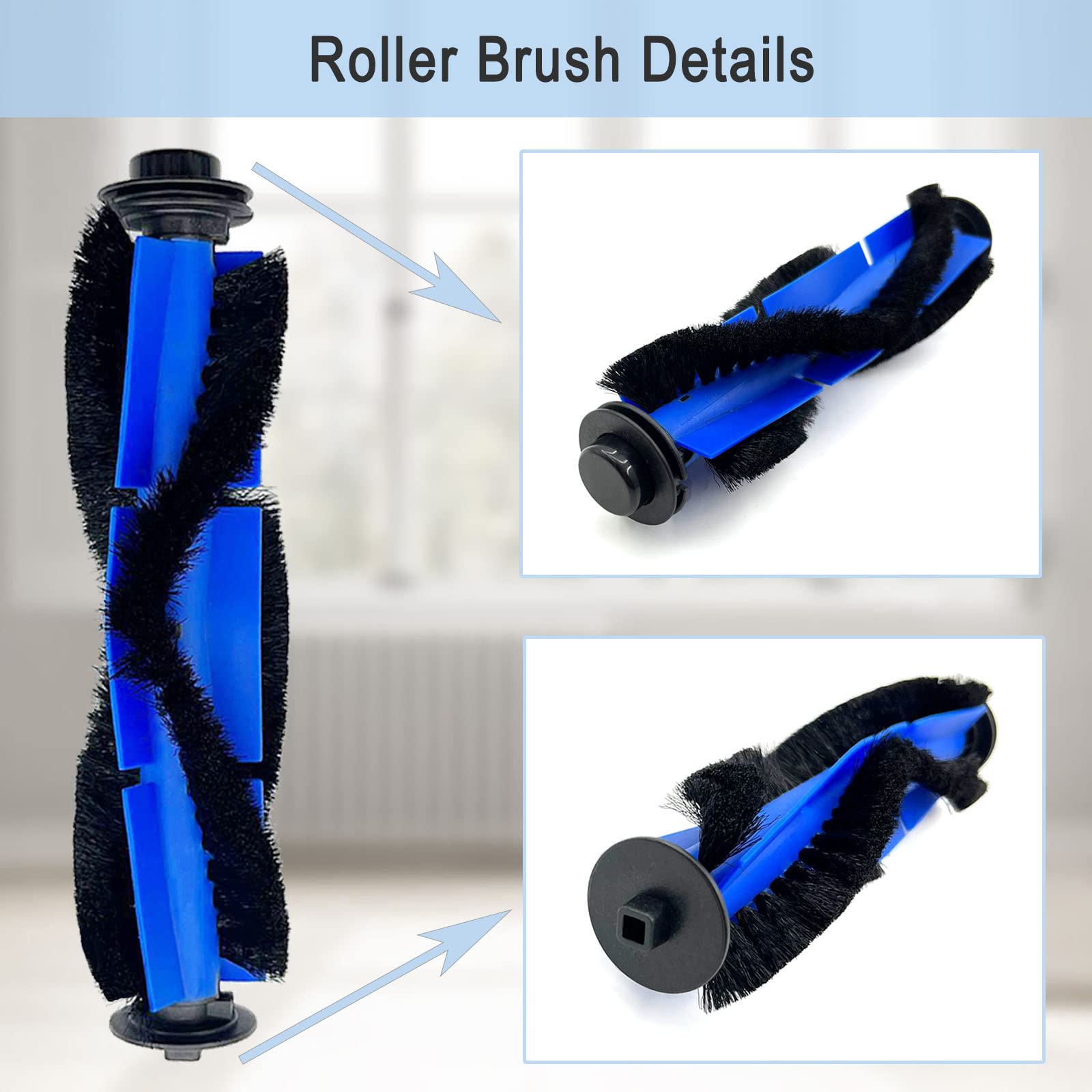 Tivcroxs side brushes 12-pack for edge cleaning efficiency