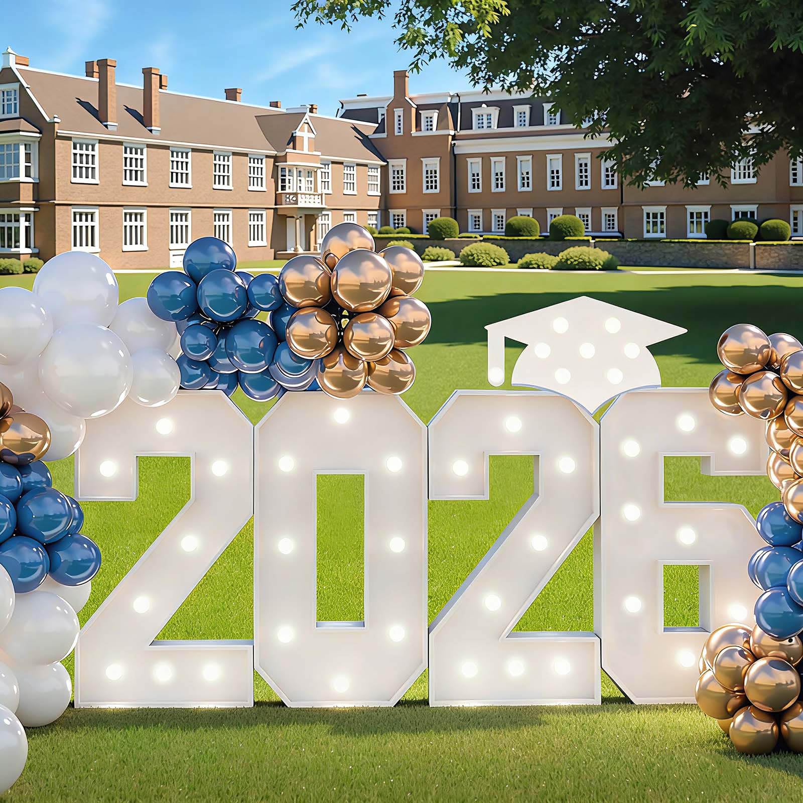 Tixiquns graduation decor fits any theme and venue for celebrations.