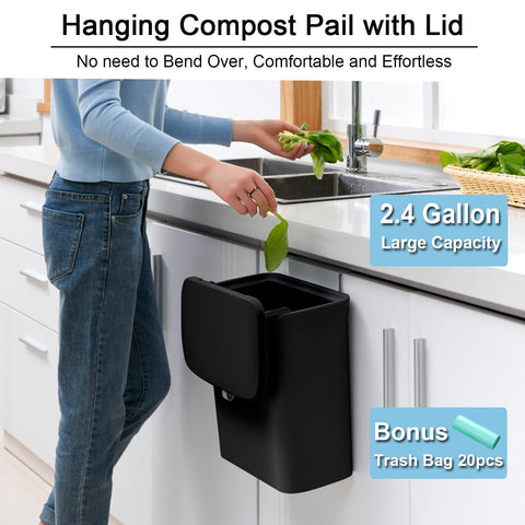 Tiyafuro wall-mount hanging bin demonstrates easy installation and space-saving design.