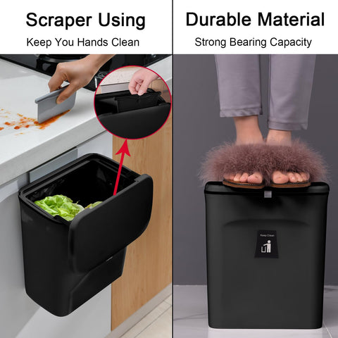 Tiyafuro wide-application bin suitable for kitchen, bathroom, RV and more.