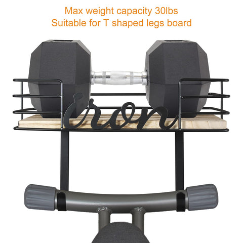 TJ.MOREE hanger wall mount wooden base detail adds rustic-modern style.