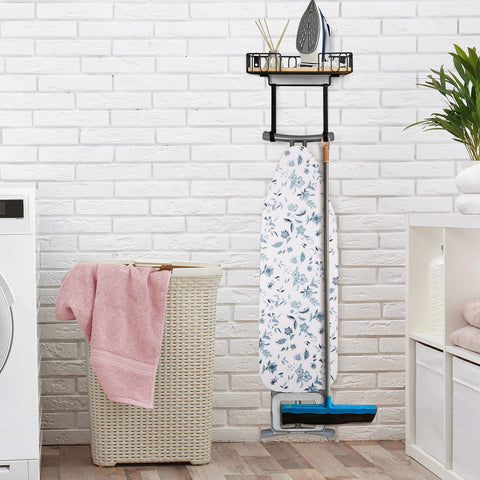 TJ.MOREE sturdy metal hooks provide durable storage for heavier items.