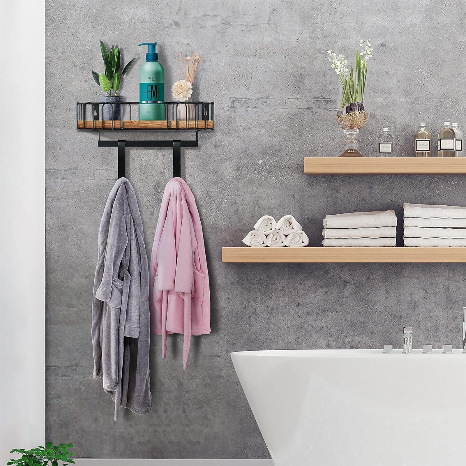 TJ.MOREE versatile wall storage suits laundry, bathroom, or bedroom spaces