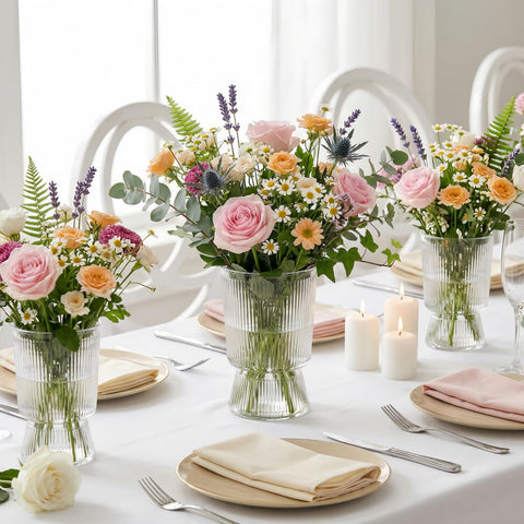 Tlence versatile vase doubles as candy or pen holder for decor.