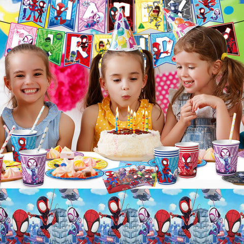 TLTSDWQ Spider napkins keep hands clean during celebrations and crafts.