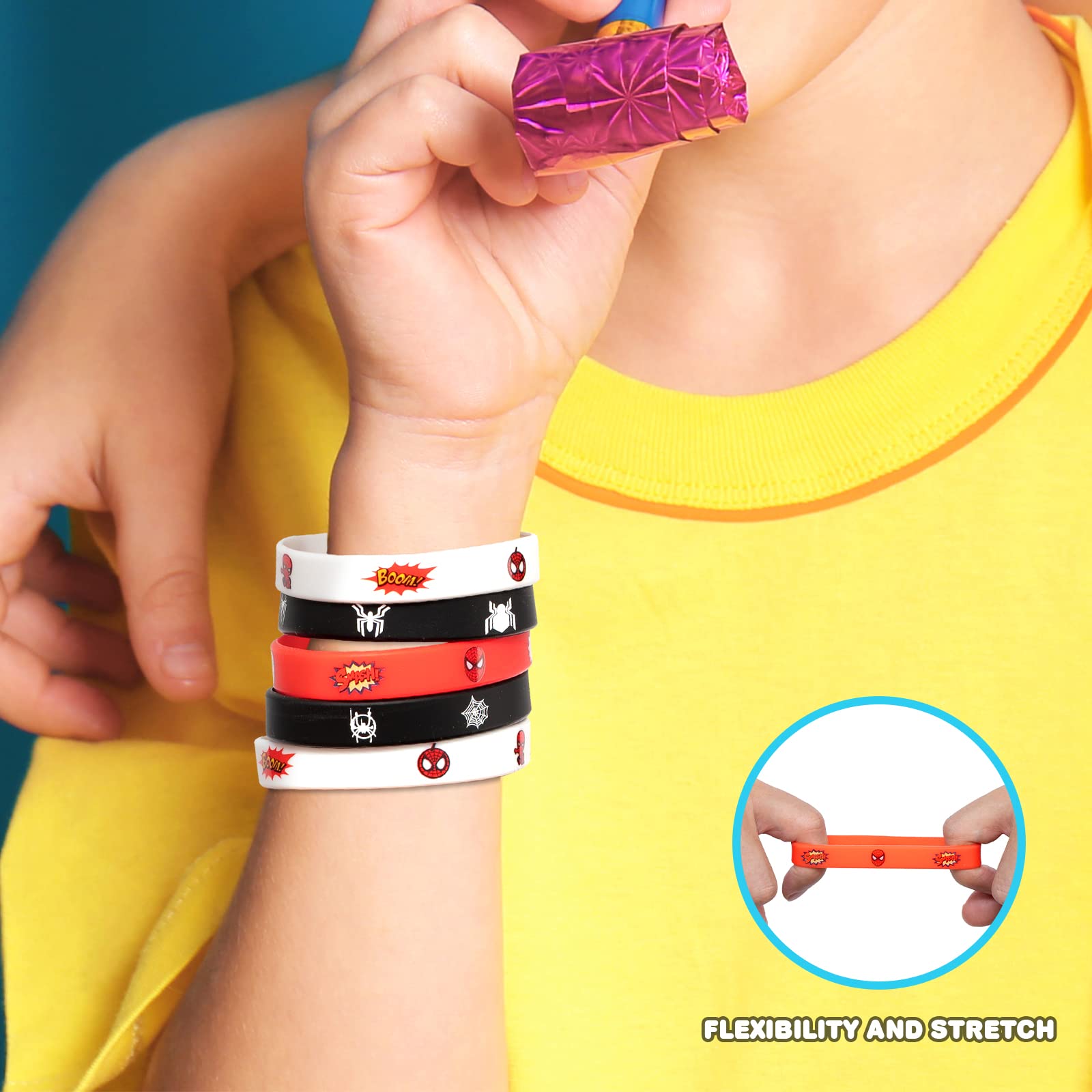 TLTSDWQ silicone wristbands wearable party accessories.